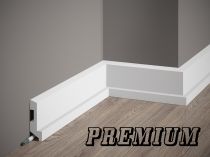 ●H=8cm BIAŁA listwa przypodłogowa - fabrycznie LAKIEROWANA (półmat) -MD024P
