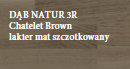 Jeans - dąb NATUR 3R Chatelet Brown lakier mat szczotkowany, gr.13mm; klasa-1