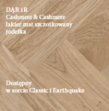 NO LIMITS - JODEŁKA - dąb EARTHQUAKE 1R CASHMERE LAKIER MAT SZCZOTKA 4mV -gr.15mm (wierzch-7mm) -klasa 1- Baltic Wood
